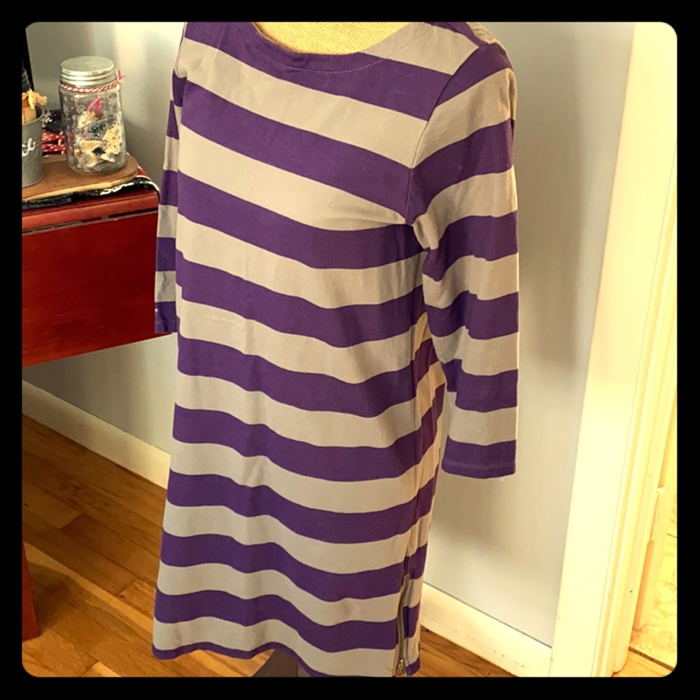 Loft 3/4 sleeve cotton dress